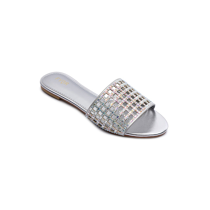 Bata Silver Flat Sandals For Women (F561104100, Size:3) in Ahmedabad at  best price by Bata Shoes Store - Justdial