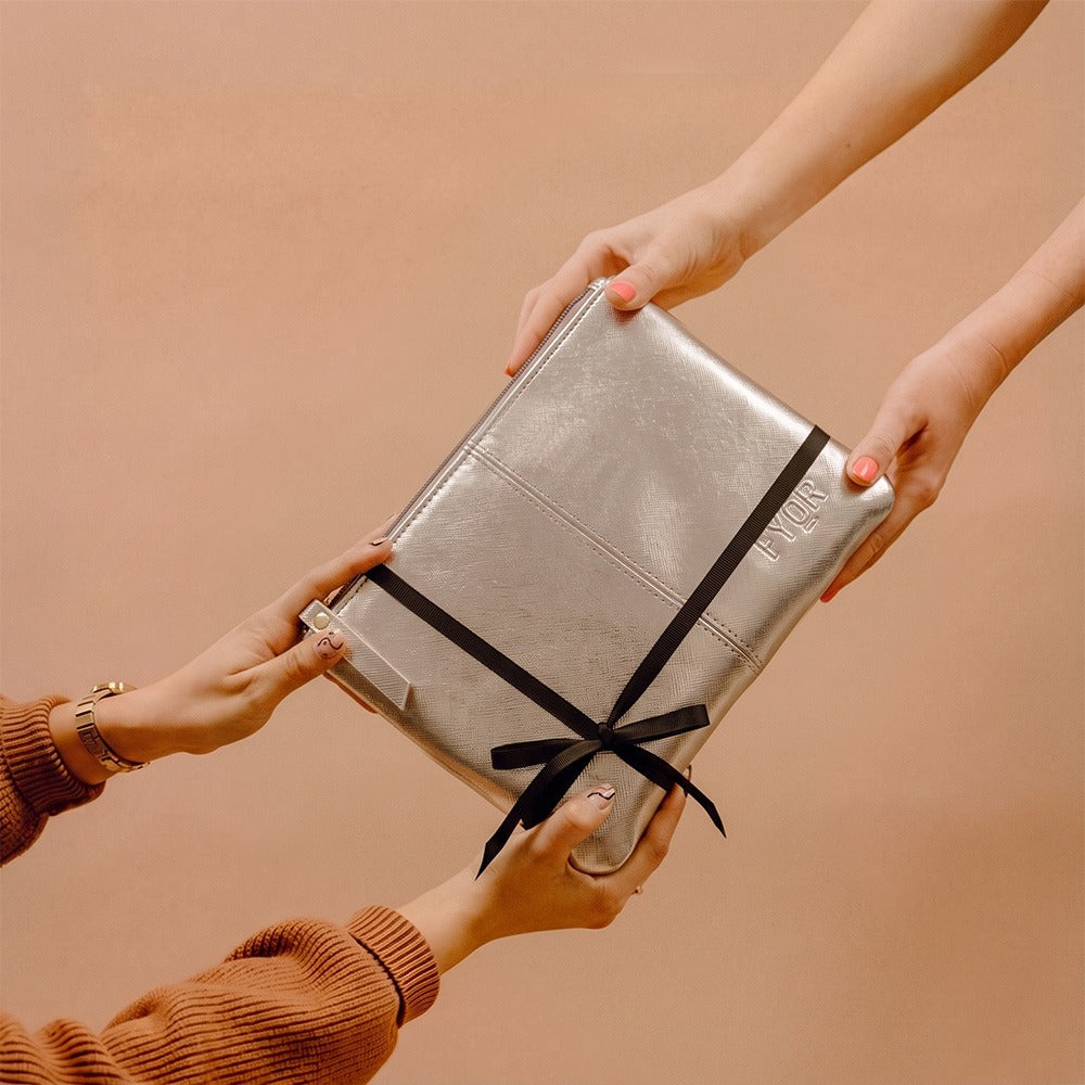 Vegan Leather Cosmetic Pouch Secondary image